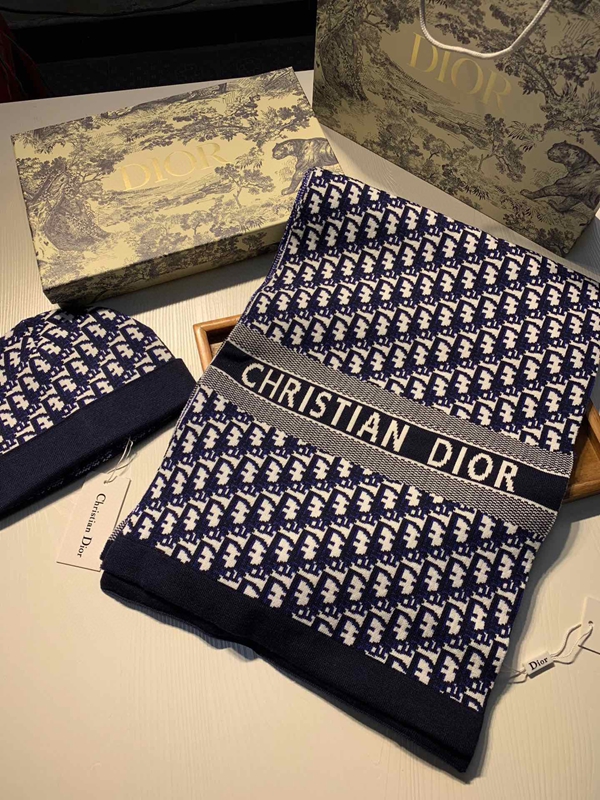 ブランドマフラー素材ディテール